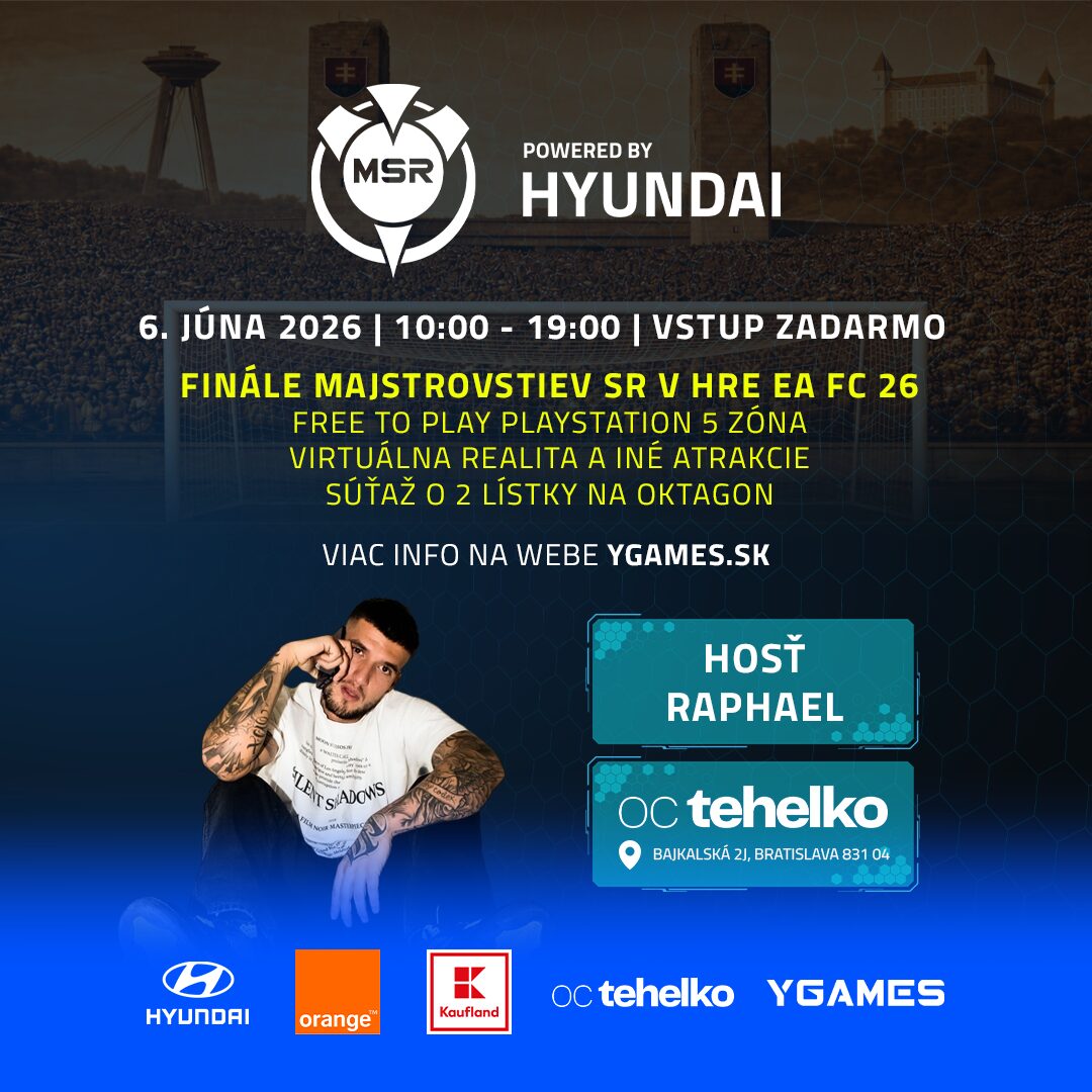 Fin&aacute;le Hyundai Majstrovstiev SR v EA FC 26 v oc tehelko Bratislava-1